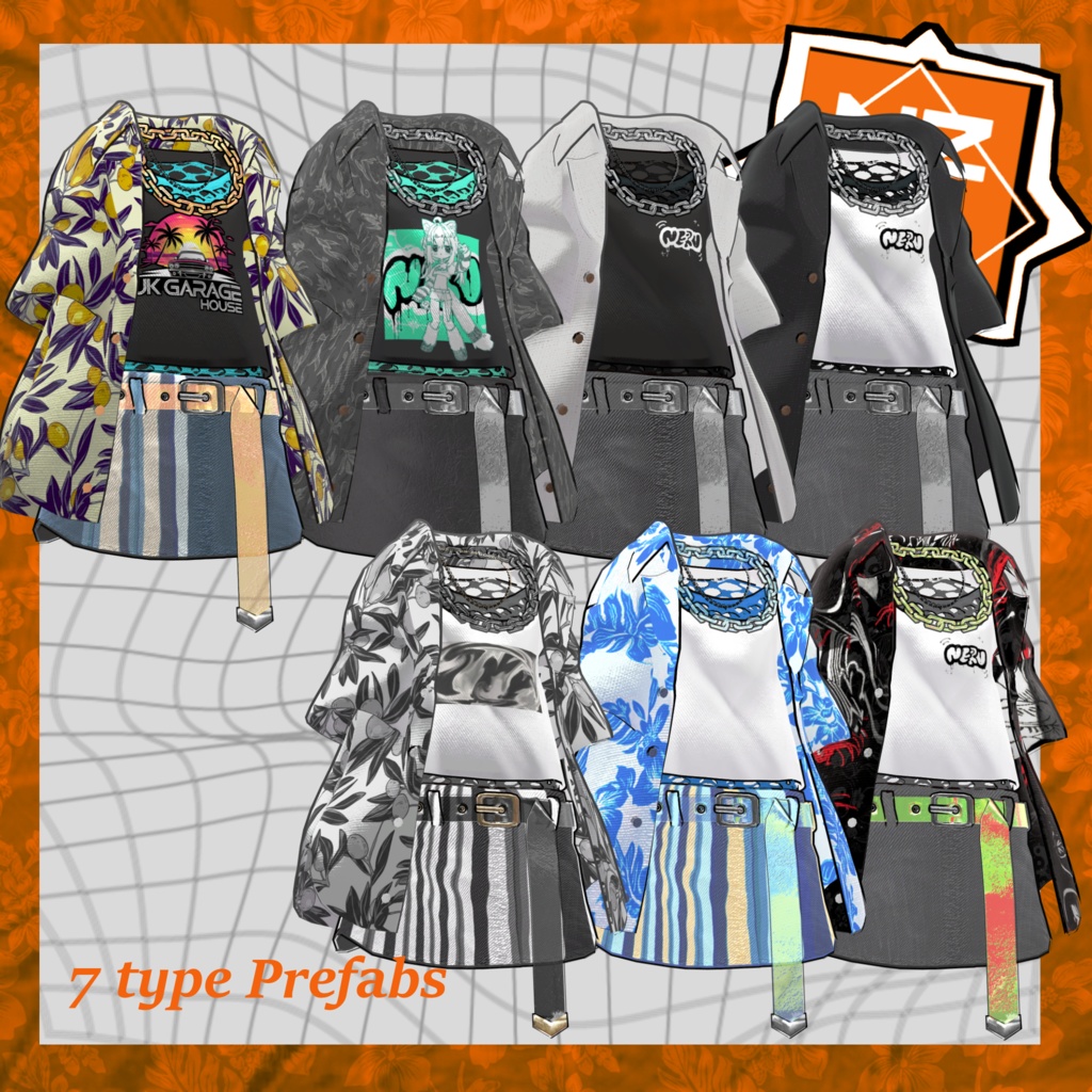 【まめふれんず対応衣装】ArohaCore🌺アロハコア