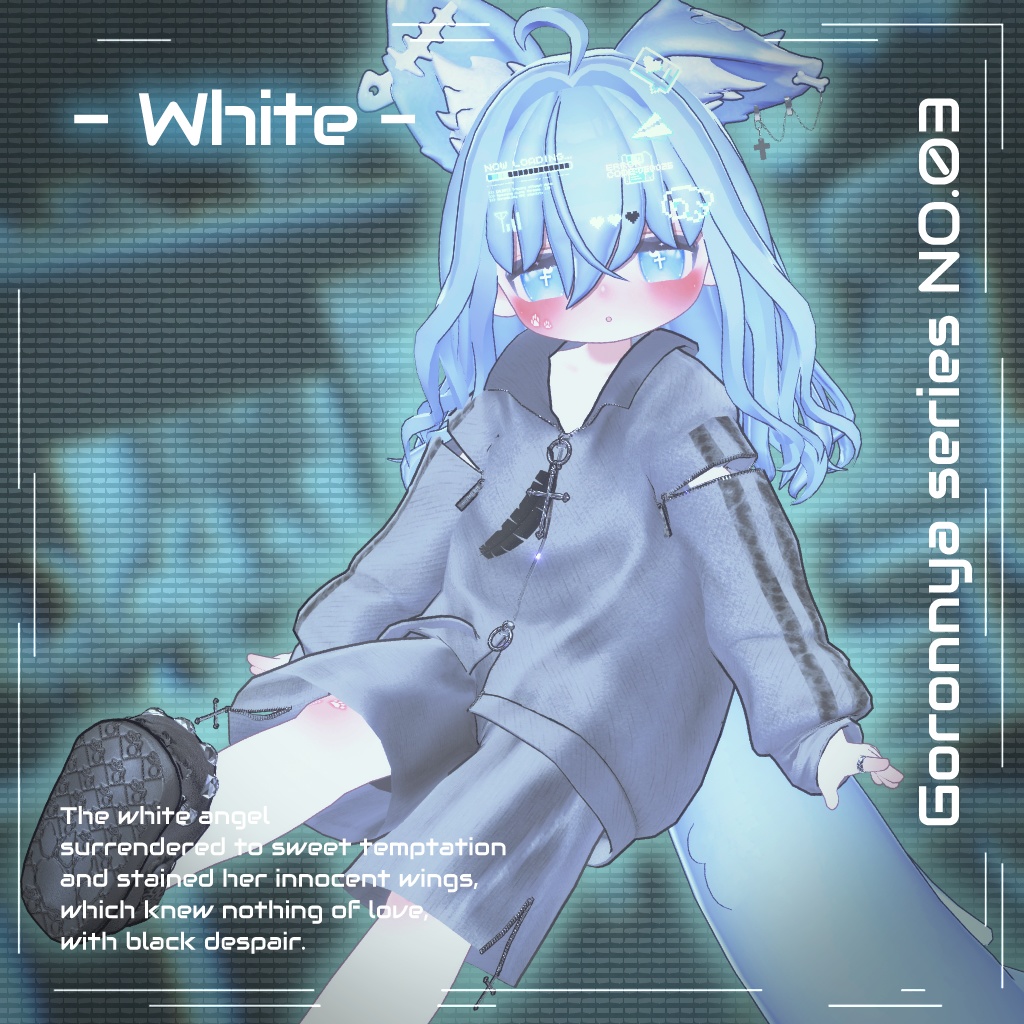 【まめふれんず対応衣装】ゴロンニャゲーミング🎮GoronnyaGaming フルセット (アニメーションギミック+アクセサリー付)