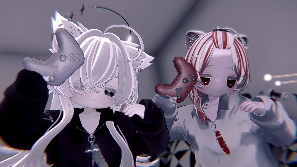 【まめふれんず対応衣装】ゴロンニャゲーミング🎮GoronnyaGaming フルセット (アニメーションギミック+アクセサリー付)