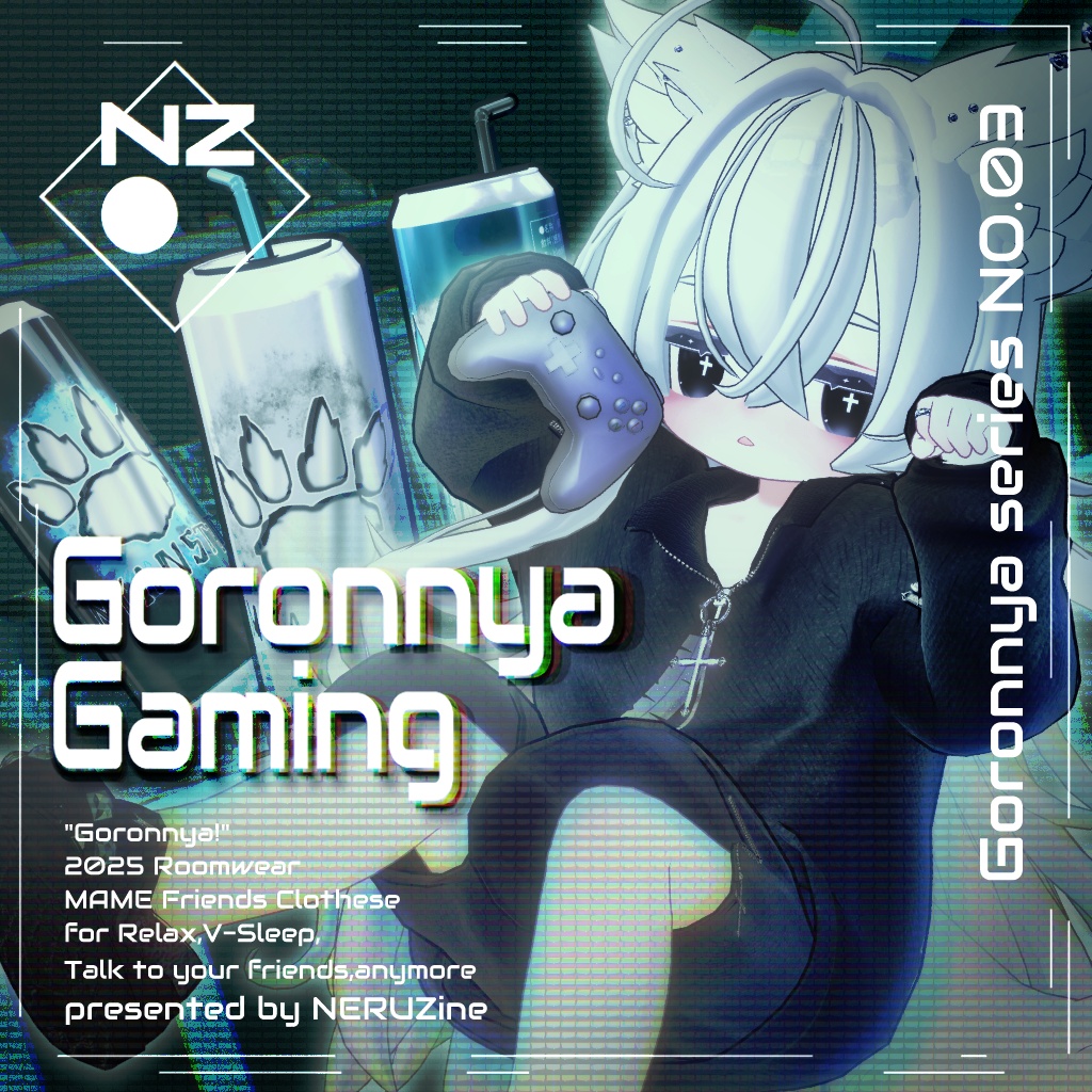 【まめふれんず対応衣装】ゴロンニャゲーミング🎮GoronnyaGaming