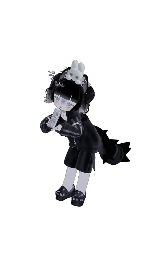 【まめふれんず対応衣装】ゴロンニャゲーミング🎮GoronnyaGaming フルセット (アニメーションギミック+アクセサリー付)