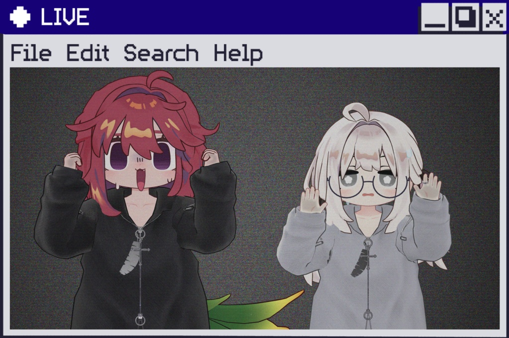 【まめふれんず対応衣装】ゴロンニャゲーミング🎮GoronnyaGaming フルセット (アニメーションギミック+アクセサリー付)