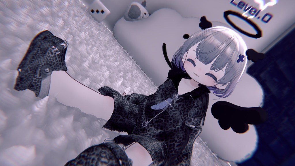 【まめふれんず対応衣装】ゴロンニャゲーミング🎮GoronnyaGaming フルセット (アニメーションギミック+アクセサリー付)