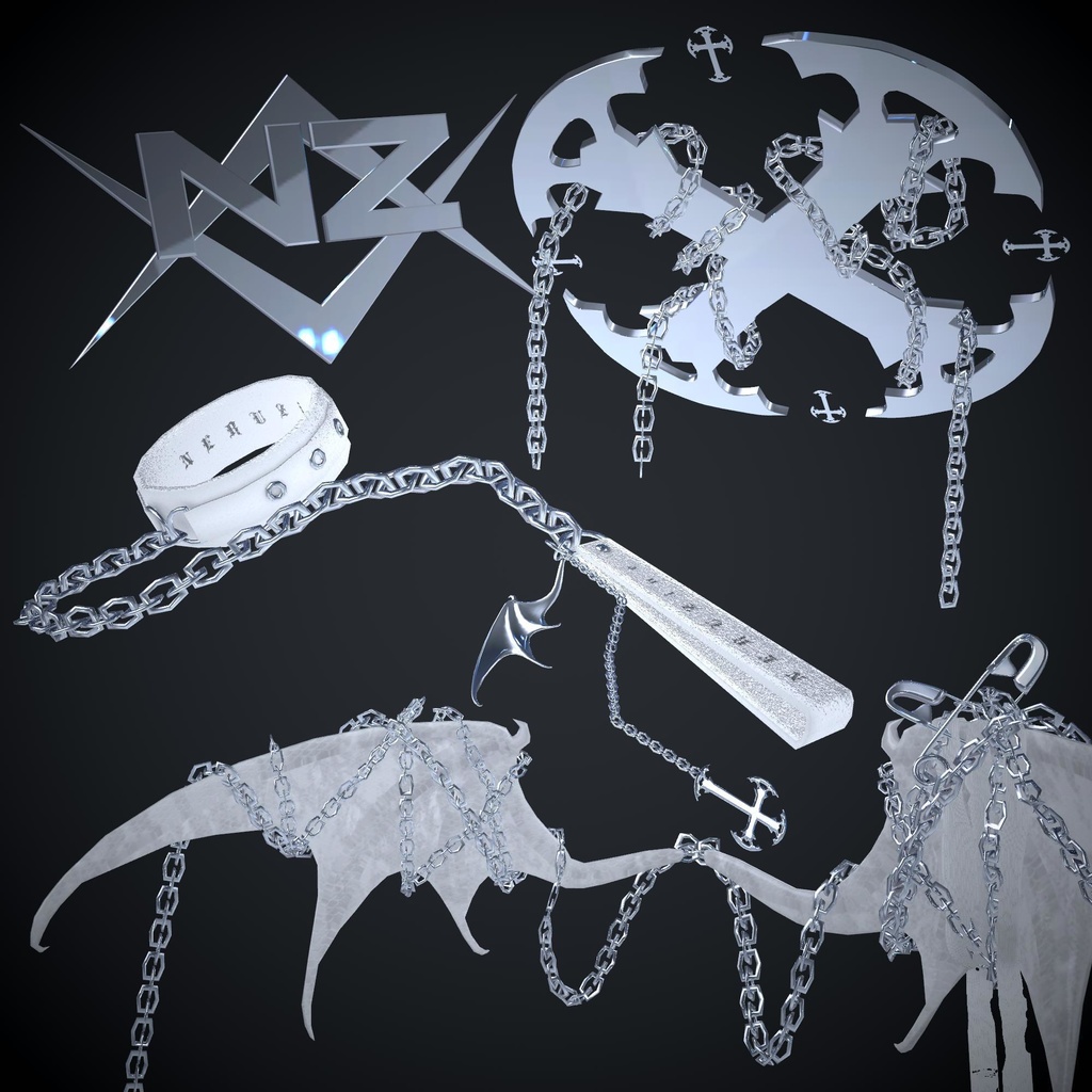 【悪魔のアクセサリーセット】⛓Dolce del Demone⛓ドルチェ・デル・デーモネ