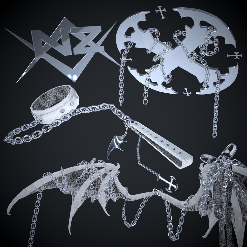 【悪魔のアクセサリーセット】⛓Dolce del Demone⛓ドルチェ・デル・デーモネ