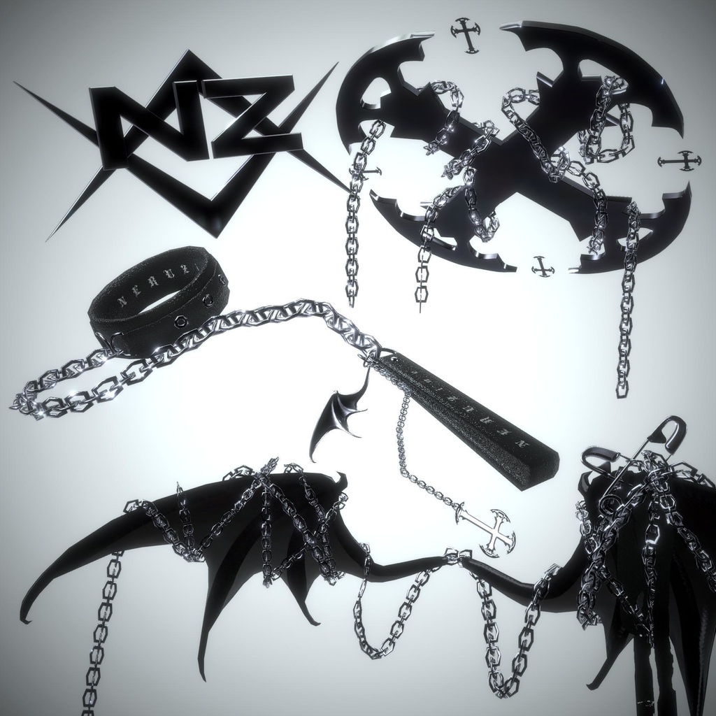 【悪魔のアクセサリーセット】⛓Dolce del Demone⛓ドルチェ・デル・デーモネ