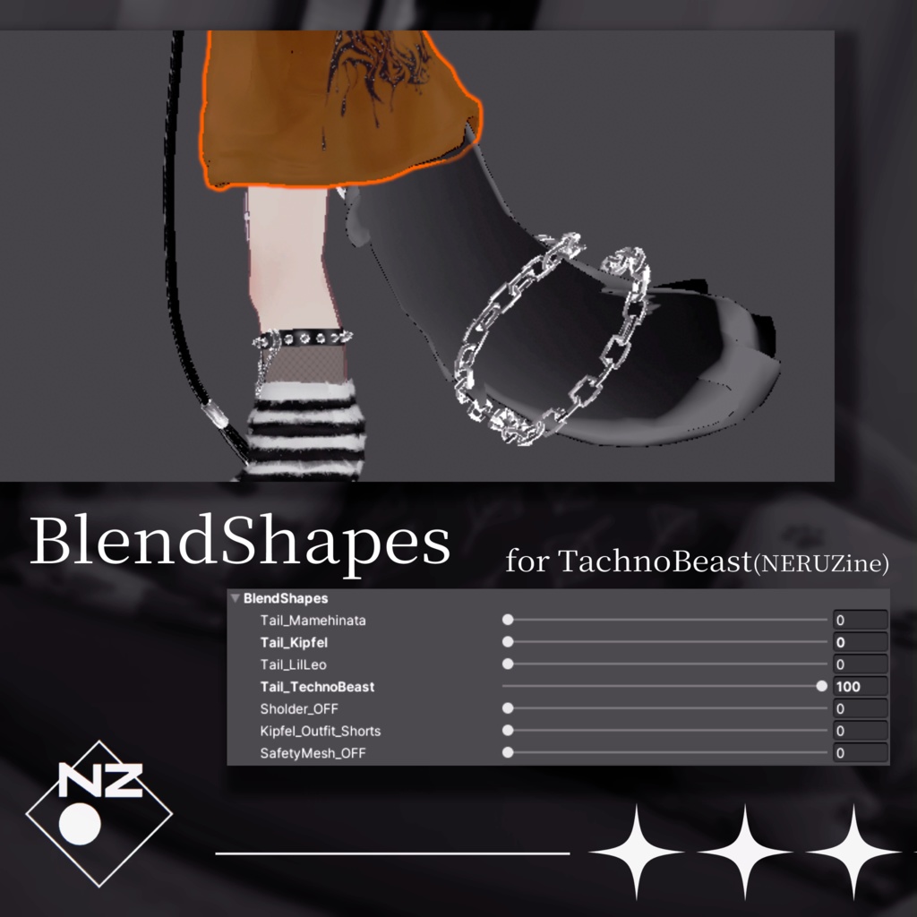 【5アバター対応衣装】ぷにゃそでスイーツ🎀 - Punyasode sweets -