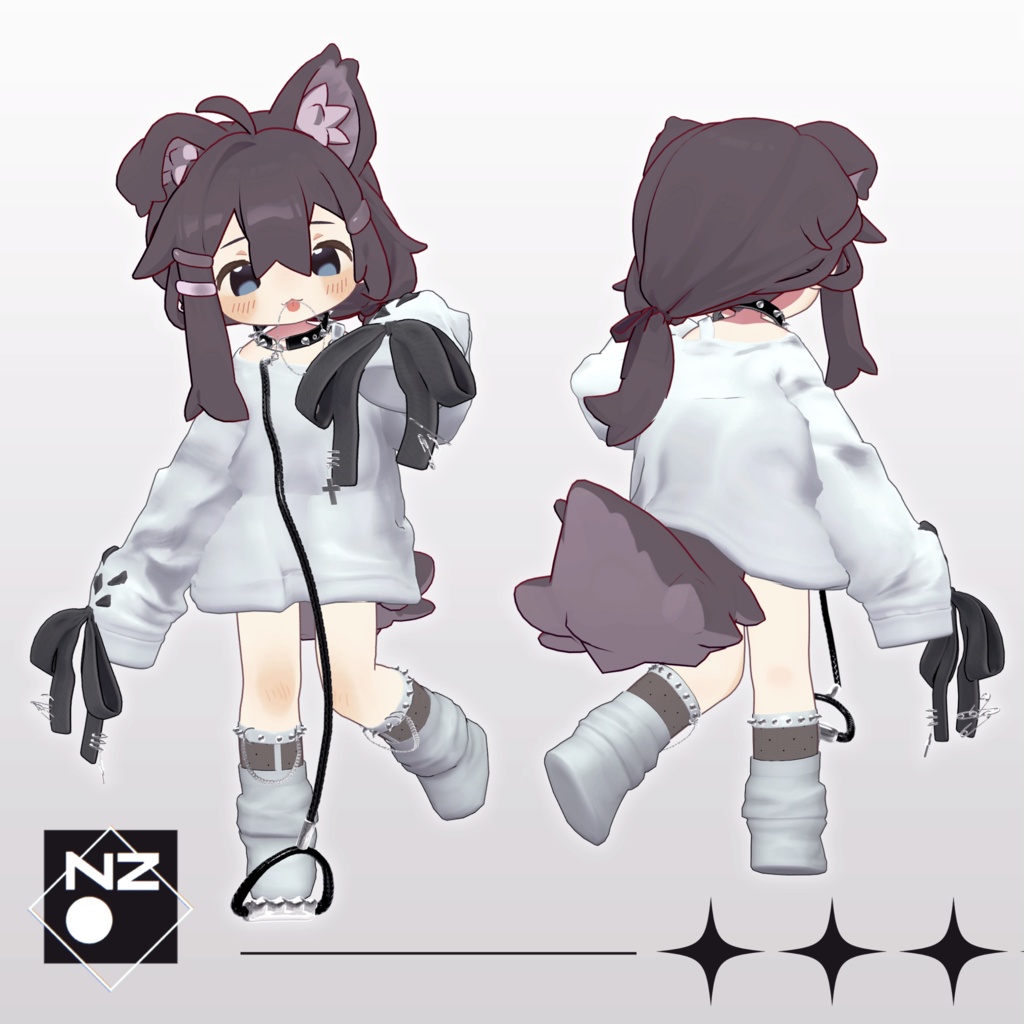 【5アバター対応衣装】ぷにゃそでスイーツ🎀 - Punyasode sweets -