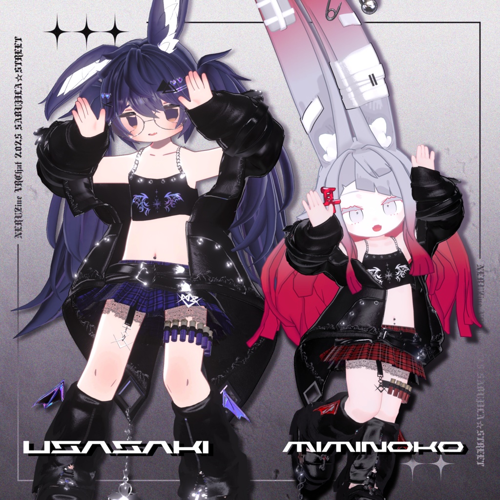 3日間限定SALE🌟【5アバター対応衣装】サブジラストリート✝SABJILA STREET