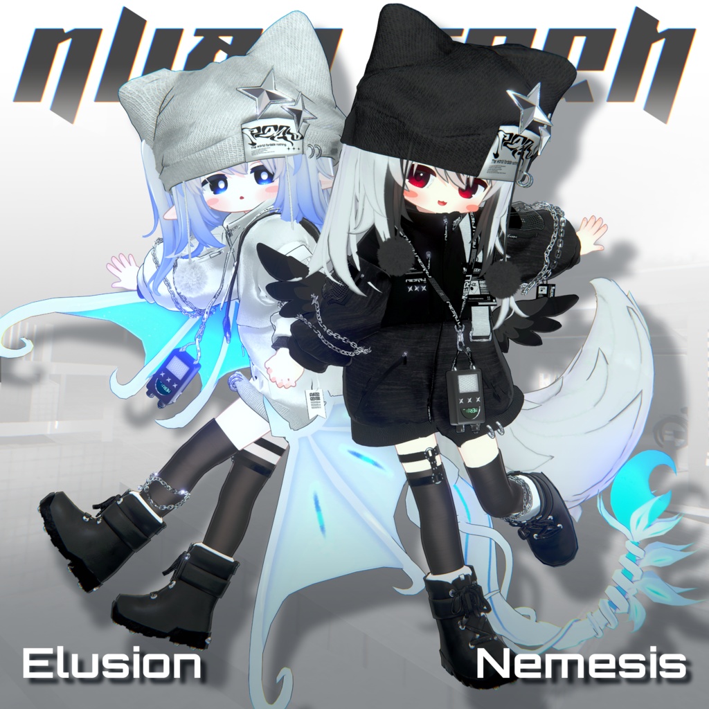 限定SALE✨【3アバター対応衣装】ニャンテックコア❄️NYAN TECH CORE❄️