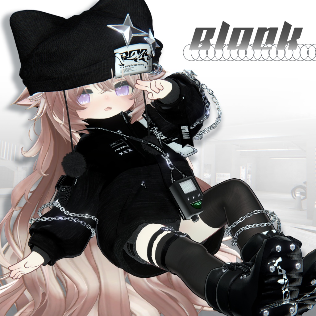 限定SALE✨【3アバター対応衣装】ニャンテックコア❄️NYAN TECH CORE❄️