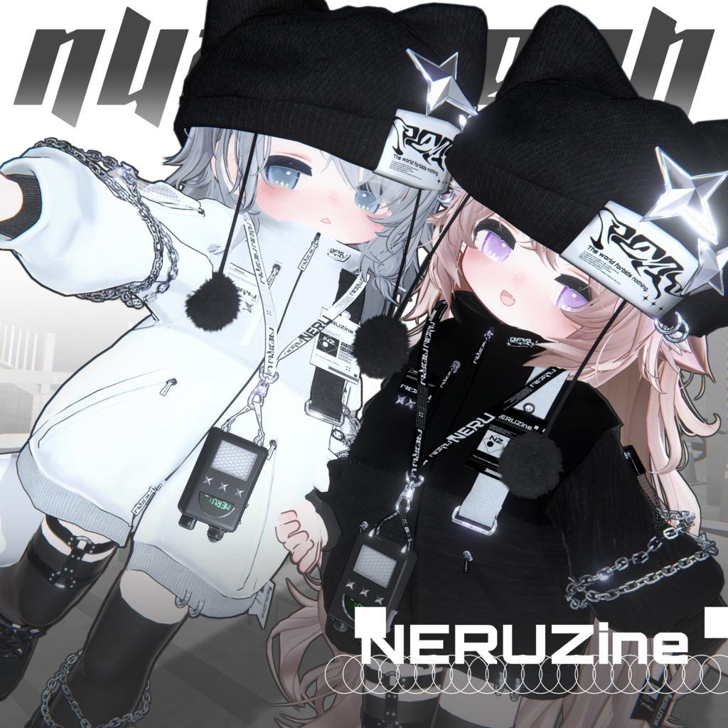 限定SALE✨【3アバター対応衣装】ニャンテックコア❄️NYAN TECH CORE❄️