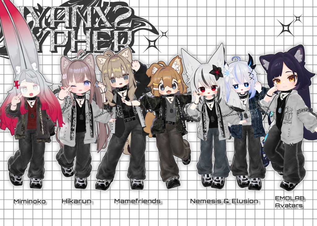 NYAN×2 CYPHER⬛ニャンニャンサイファー