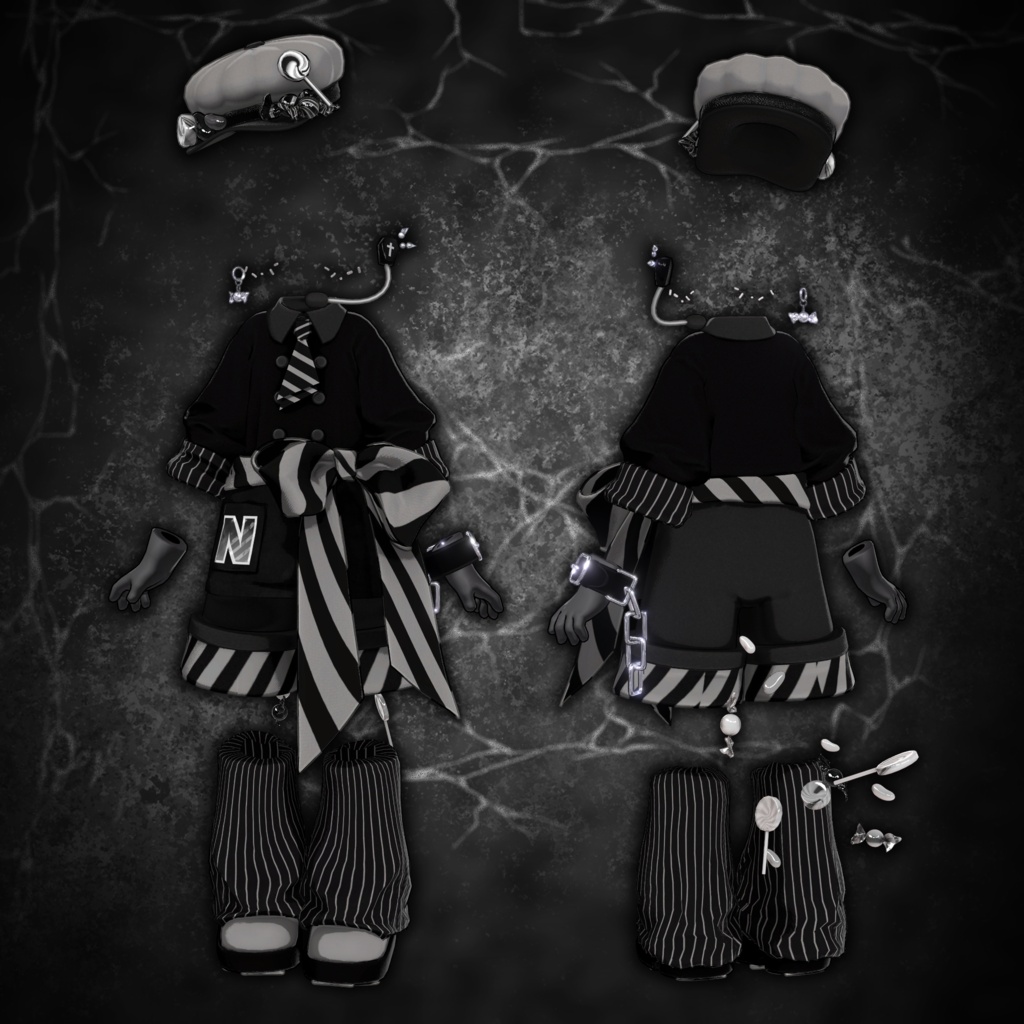 【キプフェル対応衣装】🎃🍭SWEET TOXIC KITCHEN