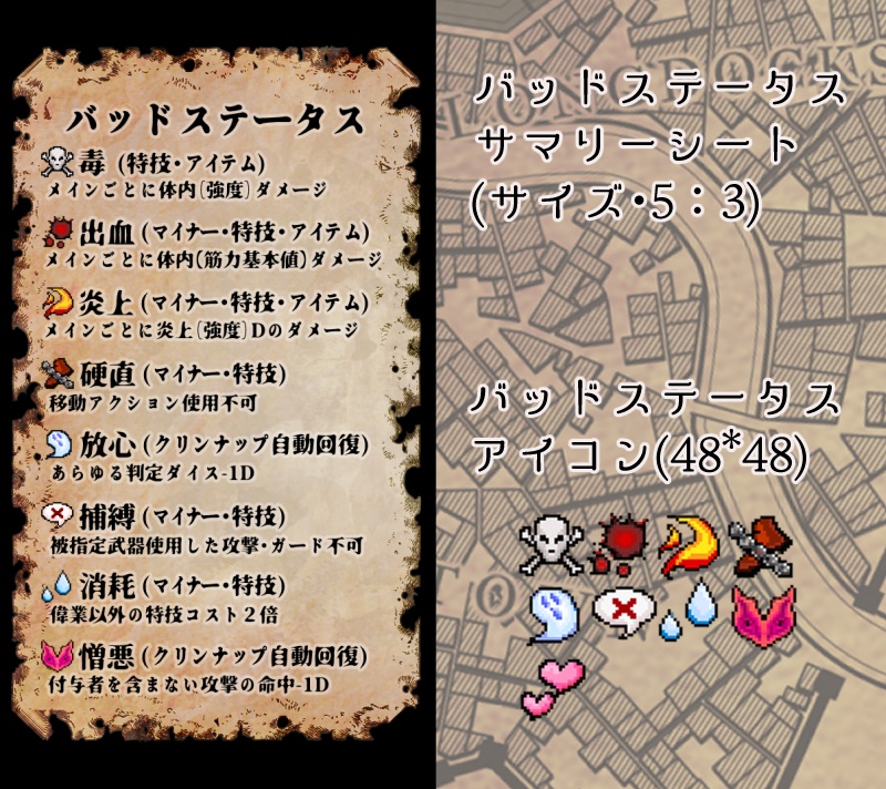 【無料】グランクレストTRPGセッション素材2