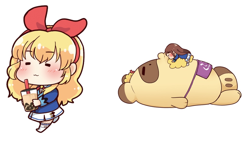 ほちみや+ちびきアクリルフィギュアセット