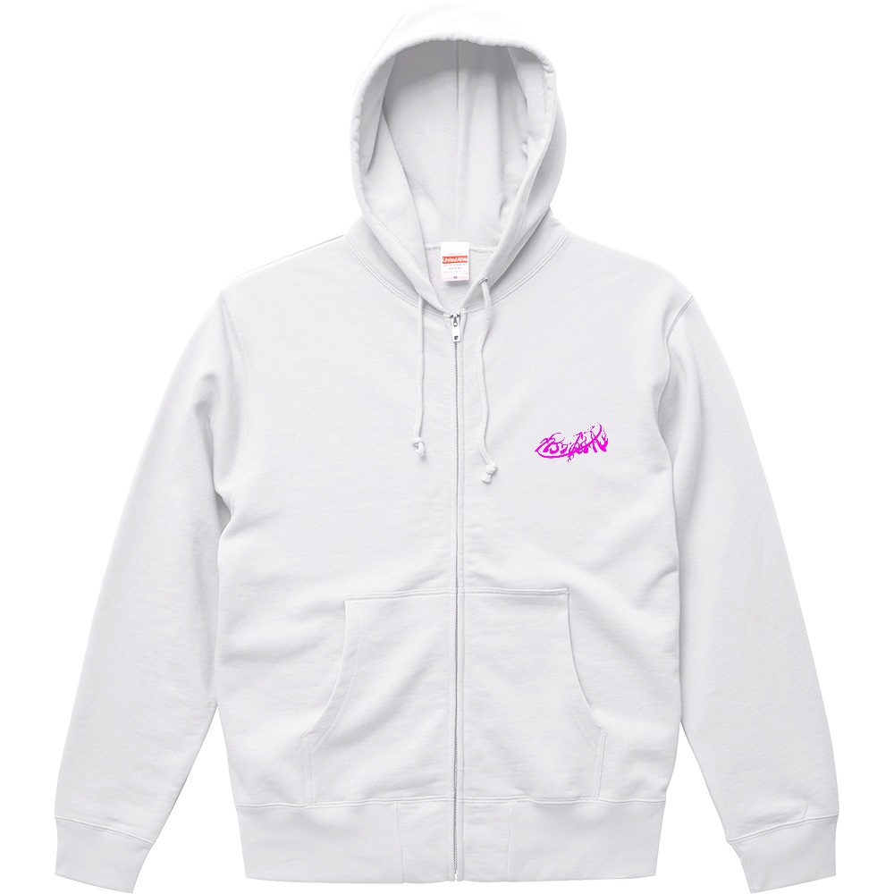 【ASTRTA】ジップパーカー 白