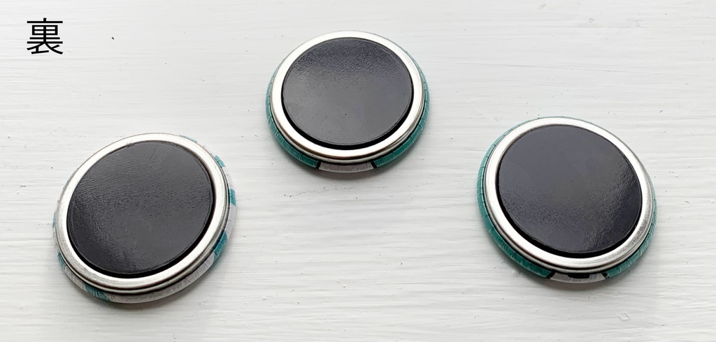 くますけの缶バッジマグネット