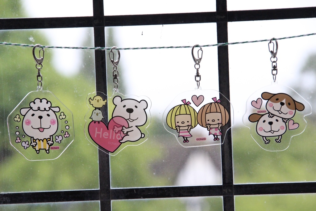 くますけのキーホルダー(Hello)