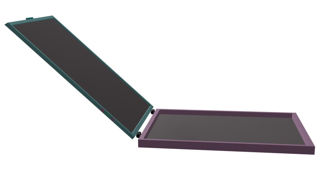 【無料】折り畳み手鏡 【VRC想定】【3Dモデル】 型番AM-001 #3