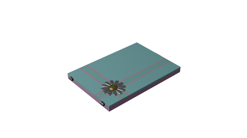 【無料】折り畳み手鏡 【VRC想定】【3Dモデル】 型番AM-001 #3