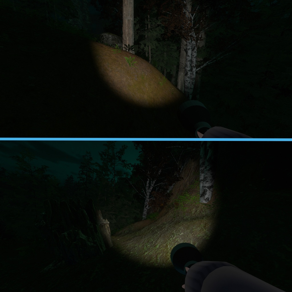 【無料あり】懐中電灯とランタン【VRC想定】【3Dモデル】型番TL-001 #7、TL-002 #8