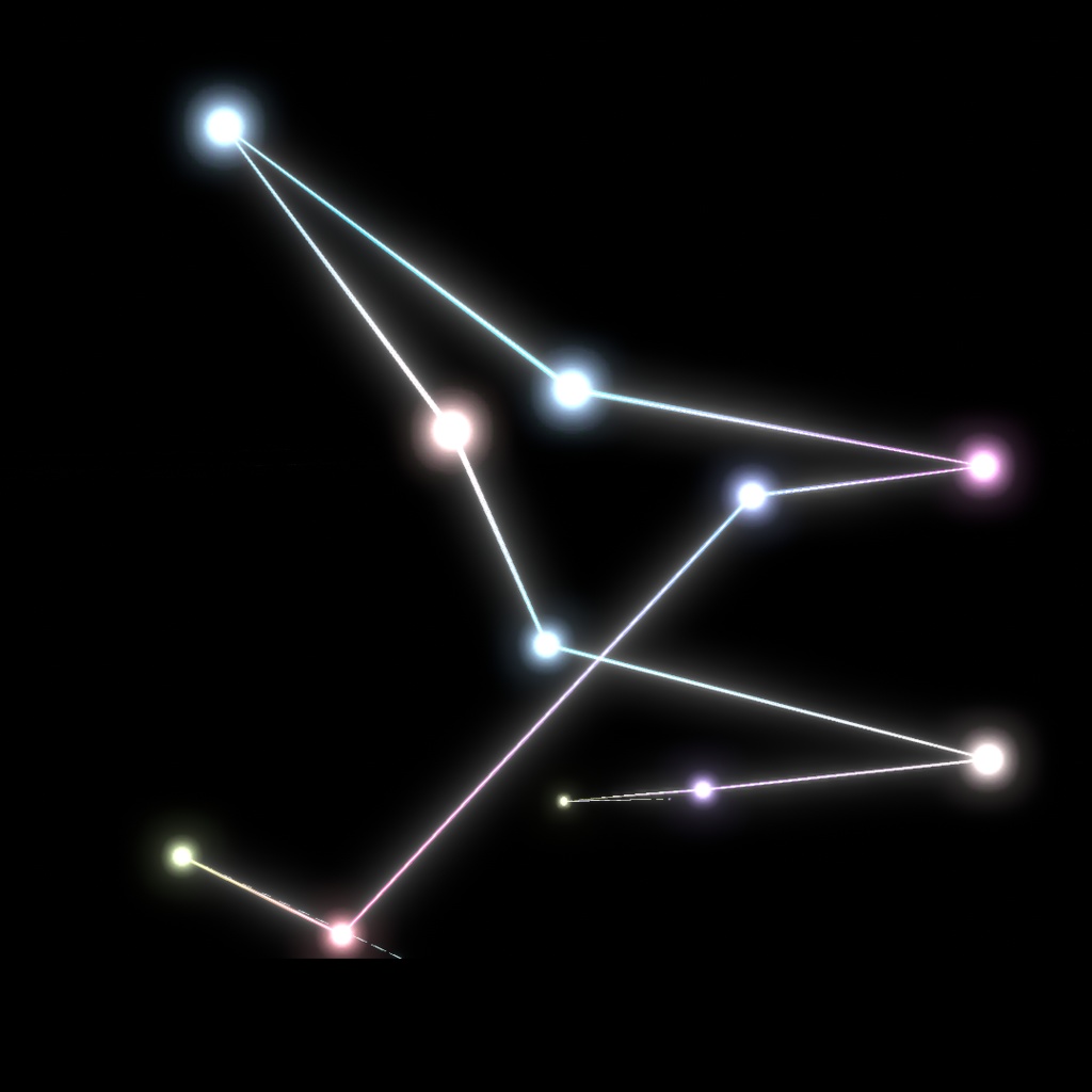 【無料】よく見かけるネットワークのようなパーティクルシステム【VRC想定】【Unity】 型番PS-002 #19