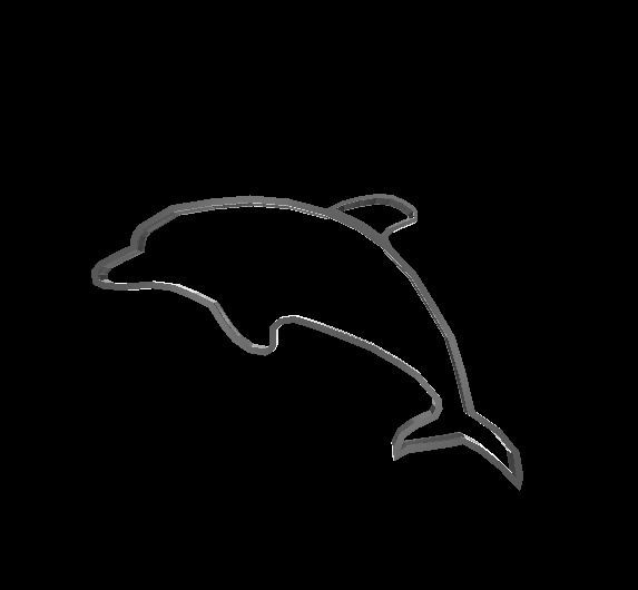 【無料】いるかモチーフのアクセサリー【VRC想定】【3Dモデル】型番AP-002 #26