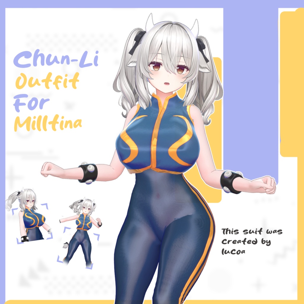 💙 Chun-Li 👊 【MILTINA】