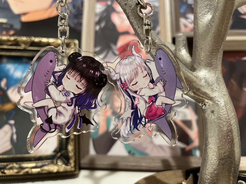 悪魔ちゃん🦈🤍アクキー