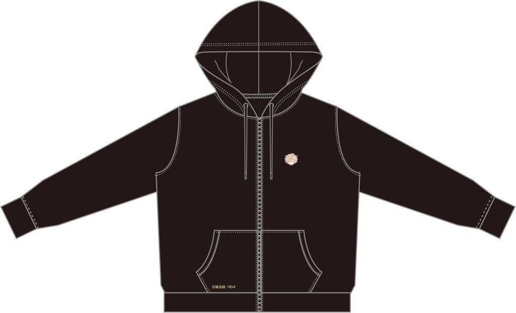 【3周年記念グッズ】万屋ニコパーカー【25着限定】