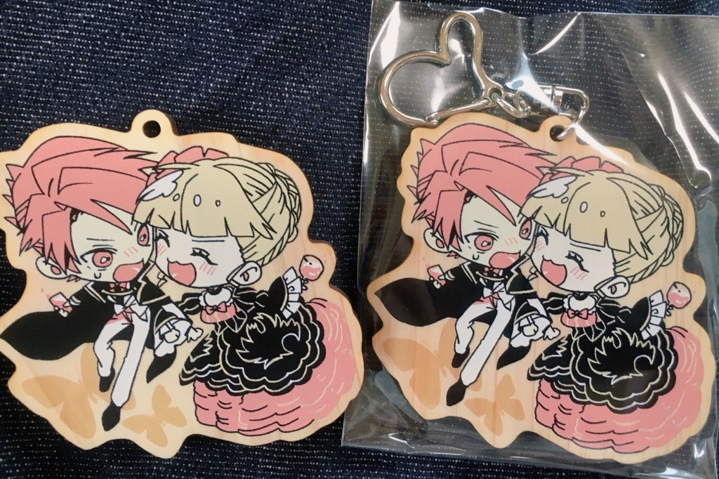 ベアトアクキー・ベアバトウッドキーホルダー再販