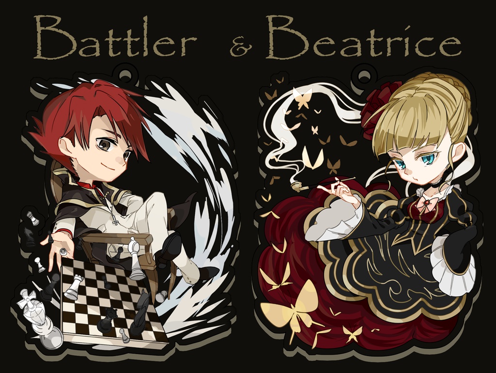 ベアバトアクキー<先行専用>終了