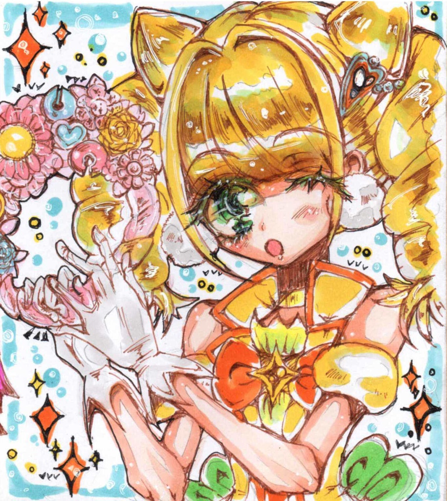 専用出品色紙 いばらおびるる Booth