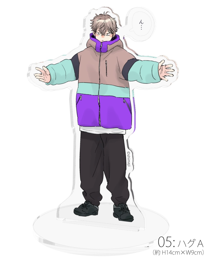 【再版受注】みだ猫アクリルフィギュアスタンド