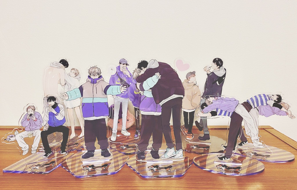 【再版受注】みだ猫アクリルフィギュアスタンド