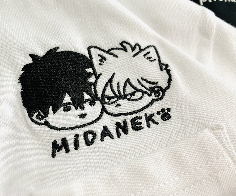 あまみけ刺繍ポケットTシャツ