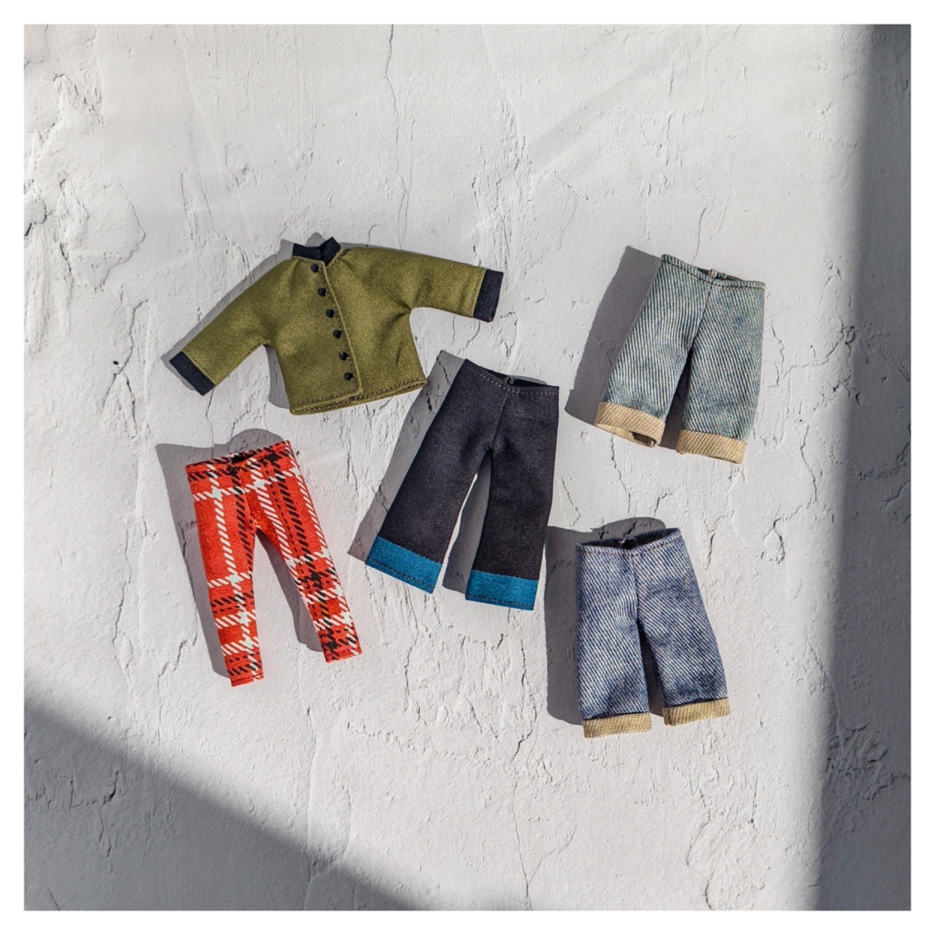 【製作済み】ドールサイズの洋服