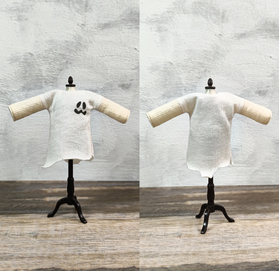 【受注】ハロウィンなロンT(アイボリー)