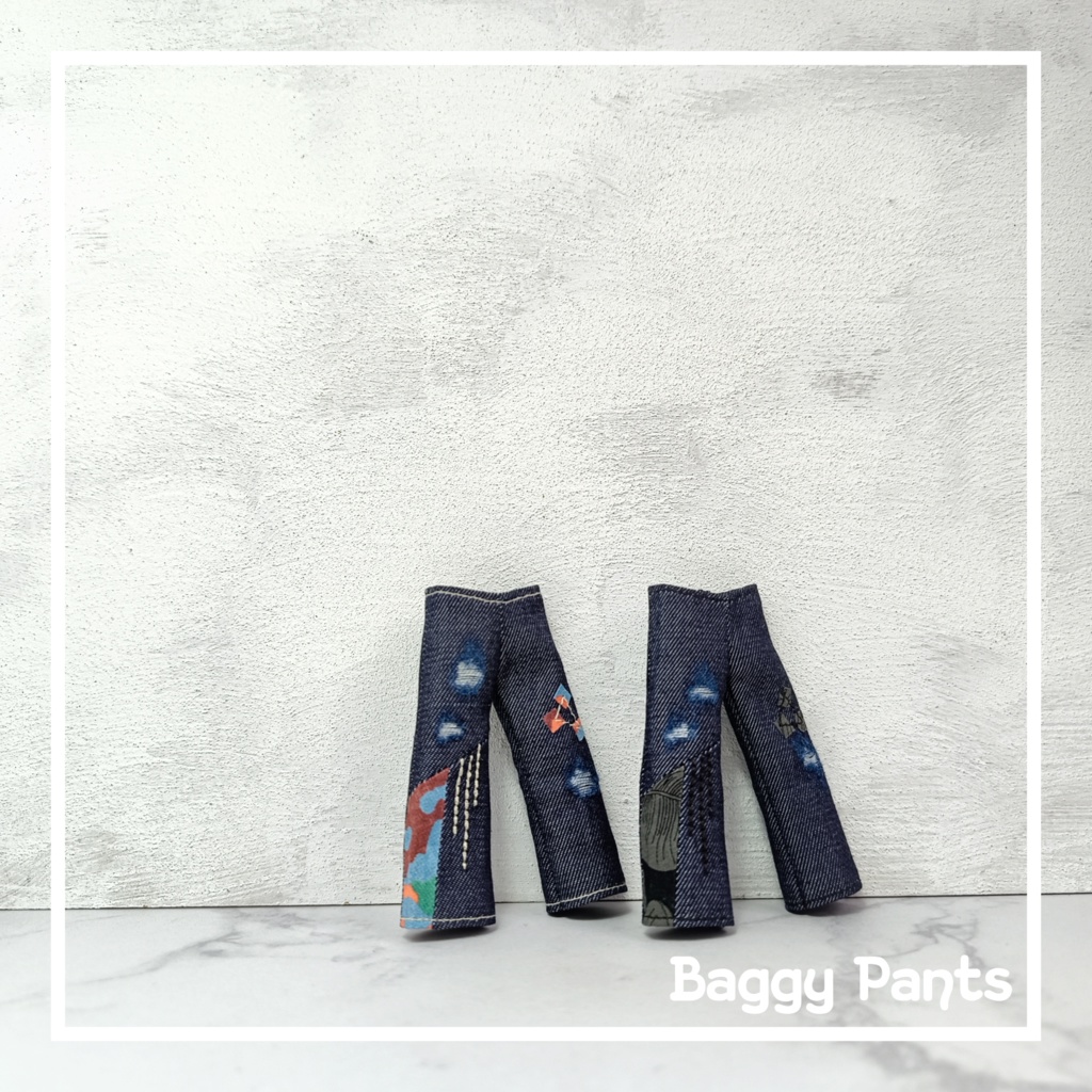 【受注】デザインバギーパンツ