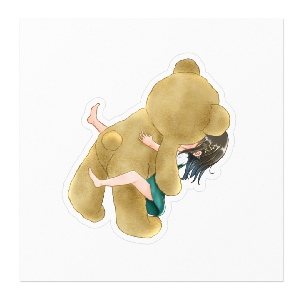 大きいクマのぬいぐるみ (hanuru ver)