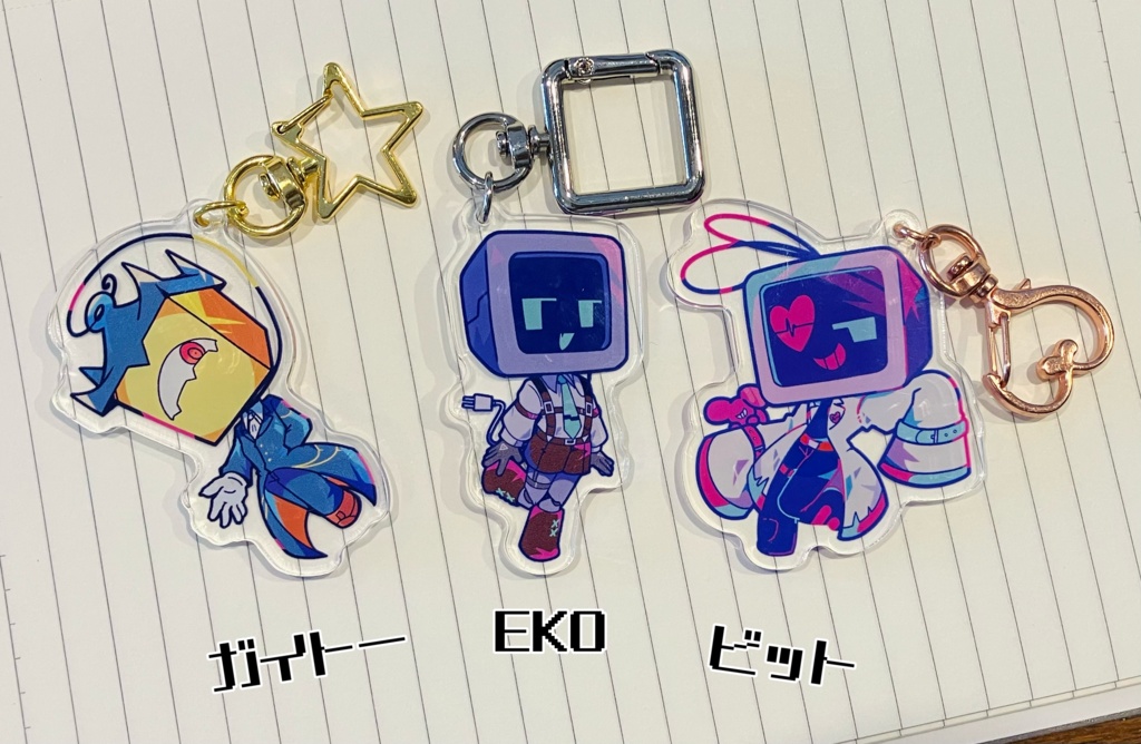 アクリルキーホルダー