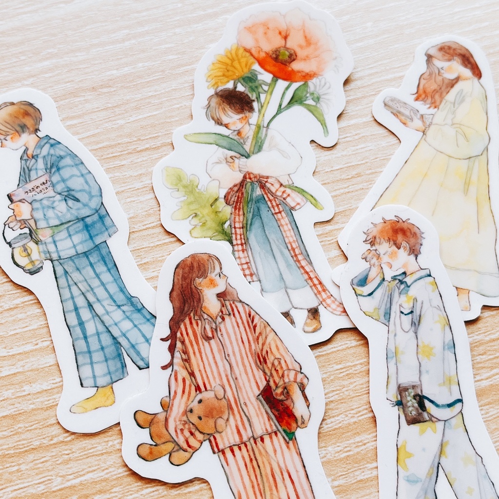 「きょうのおわりに」ステッカーセット