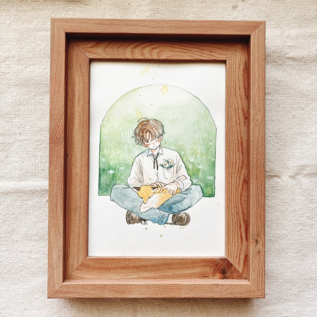 セミオーダー原画「心のありか」