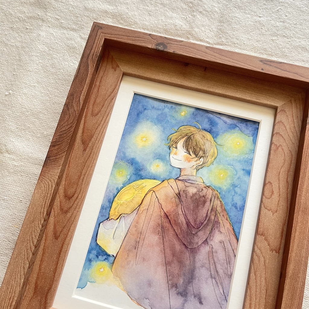 原画「ちゃんと届けるよ」