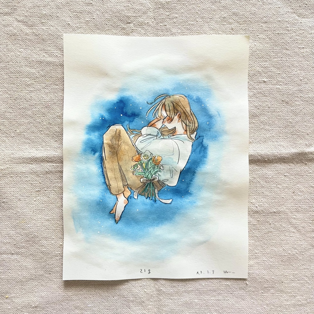 ドローイング原画「21g」