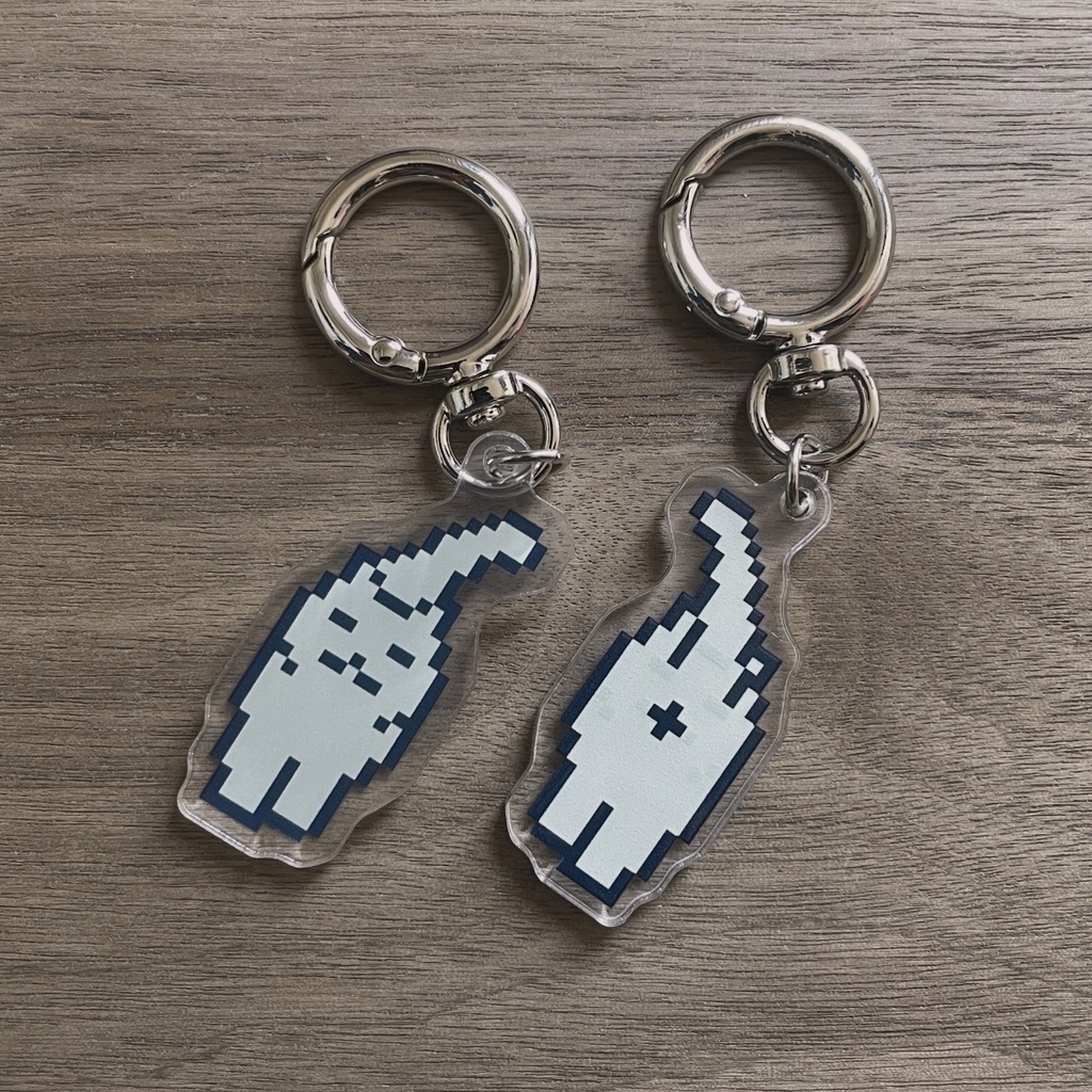 まえうしろアクキー