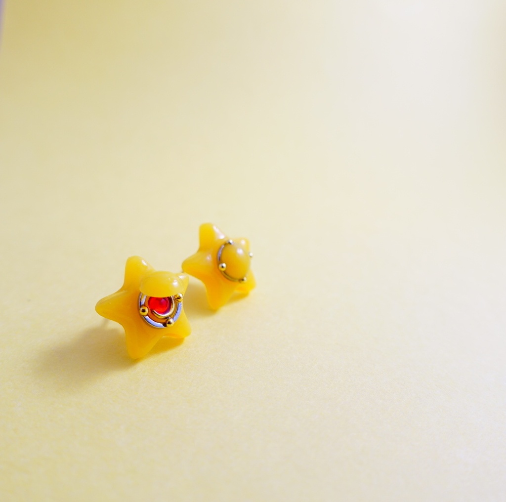 ピアス・イヤリング［Starry sky's music box］