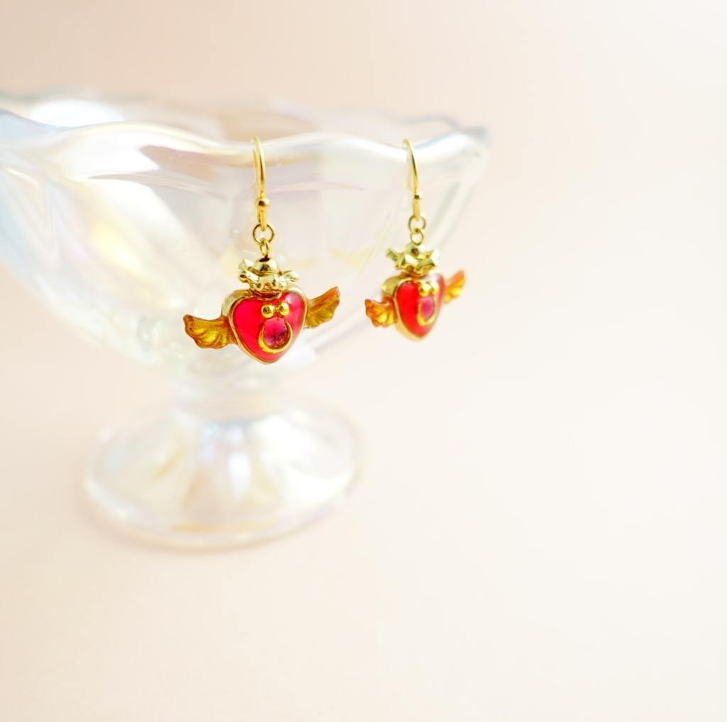 ピアス・イヤリング［Crisis heart compact］