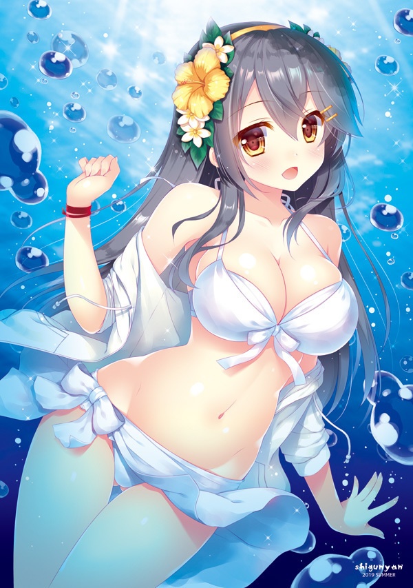 水着榛名タペストリー